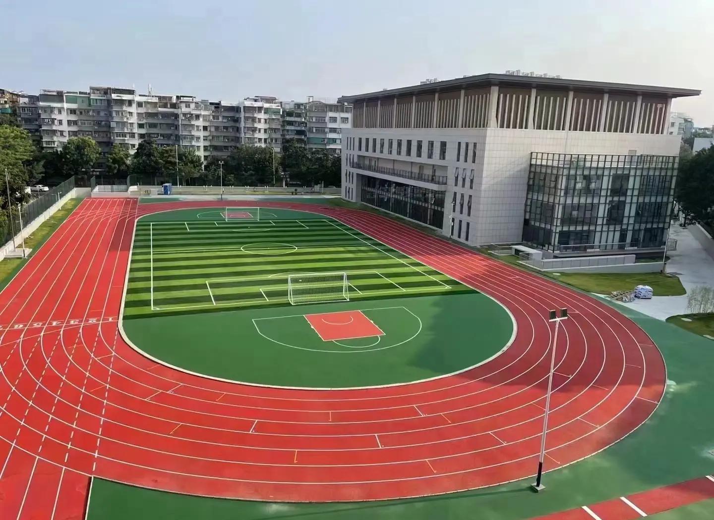 铜陵市学校塑胶跑道塑胶篮球场 - 厂家